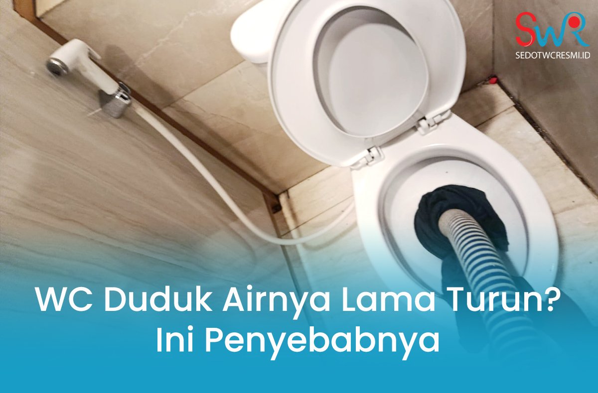 WC Duduk Airnya Lama Turun? Ini Penyebabnya