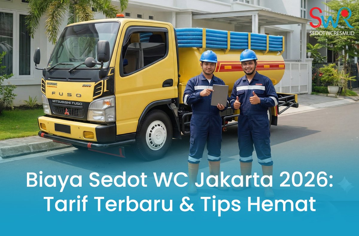 Biaya Sedot WC Jakarta 2026: Tarif Terbaru & Tips Hemat